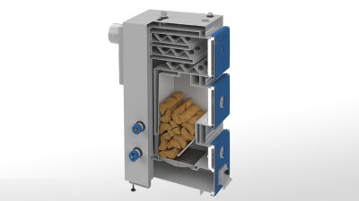 Kocioł na drewno PREMIUM D o mocy 25 kW - 6